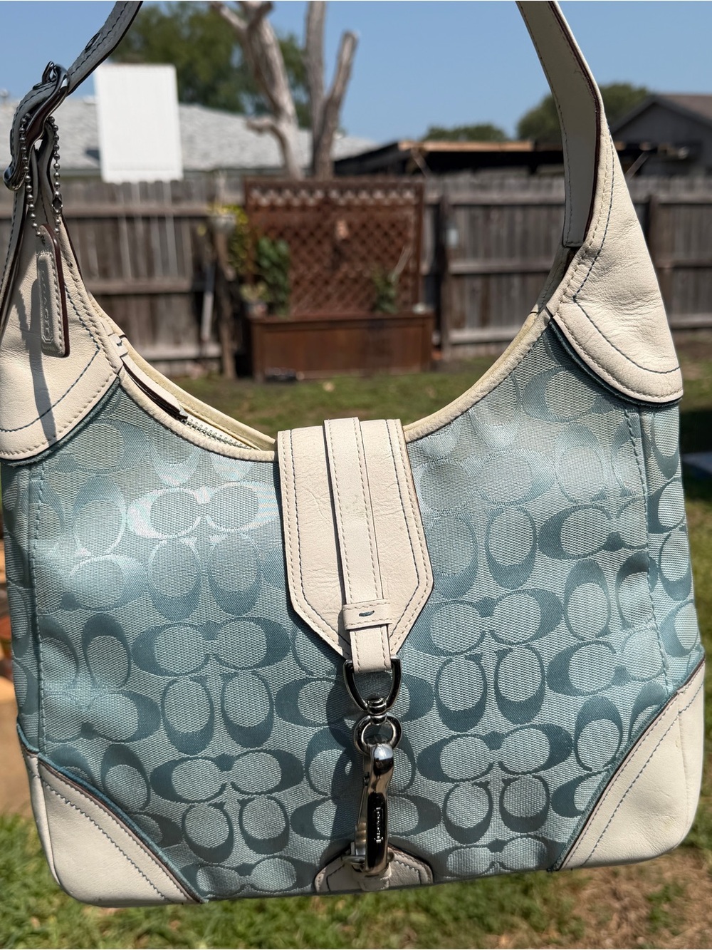 Vintage Coach Hampton Hobo Shoulder Bag